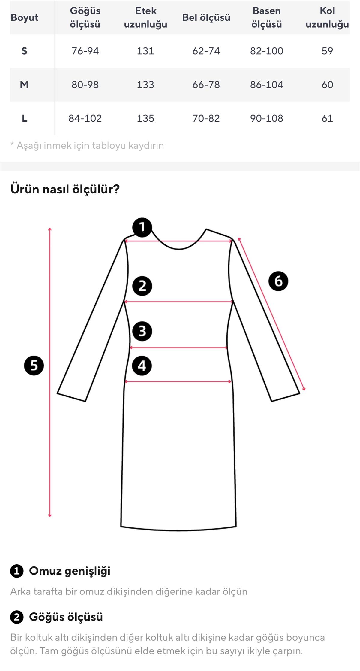 Halka Detaylı Uzun Kollu Beyaz Elbise