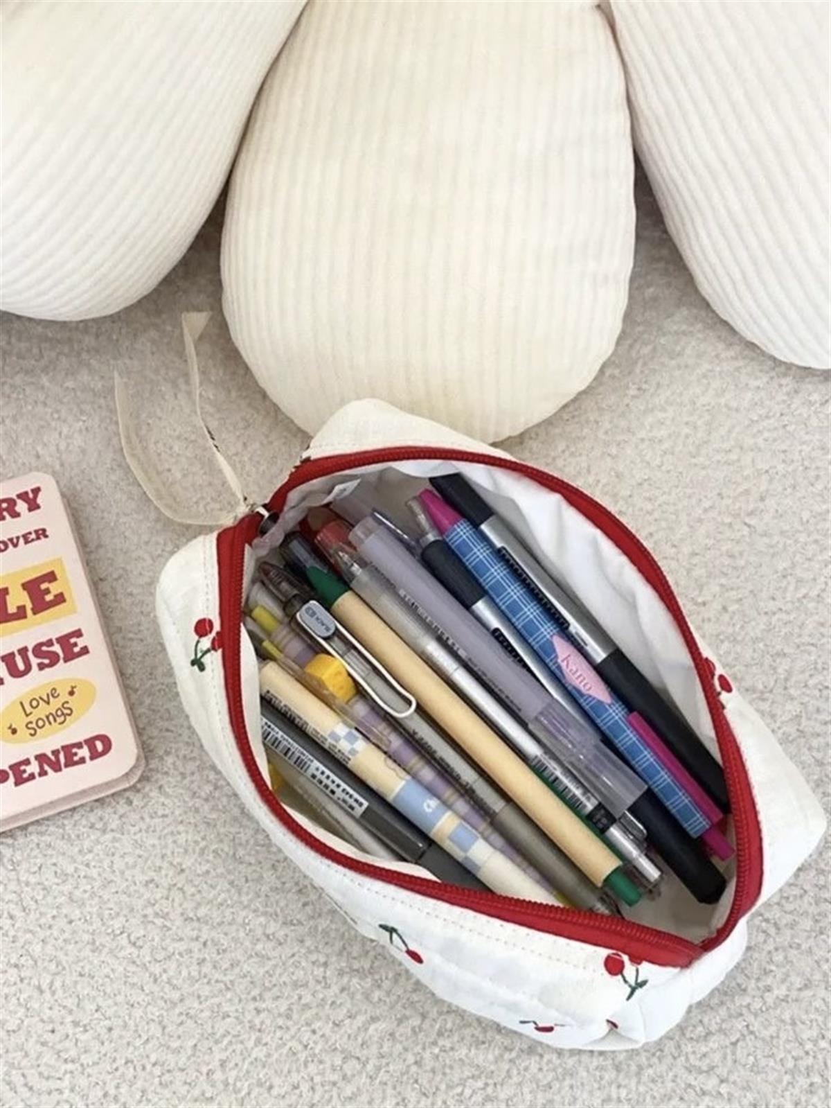 Kiraz Desenli 2li Seyahat Çantası