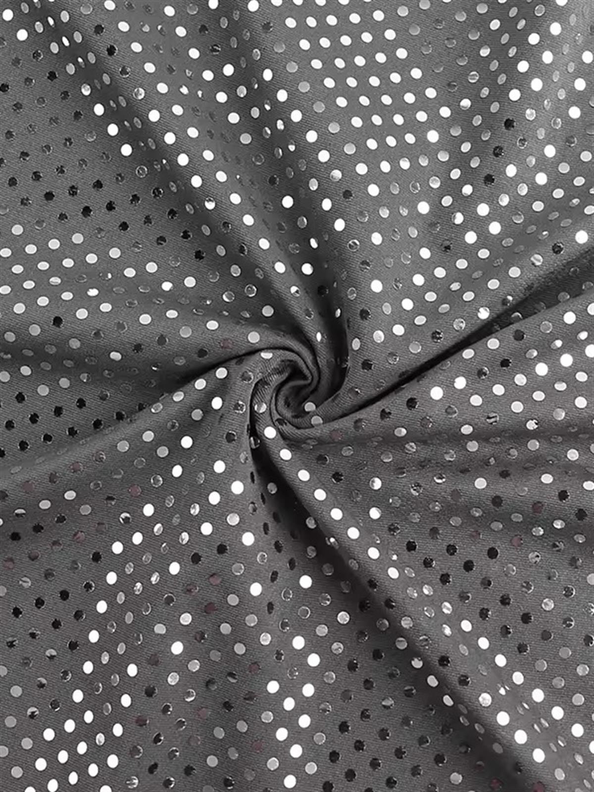 Parlak Omuz Dekolteli Elbise