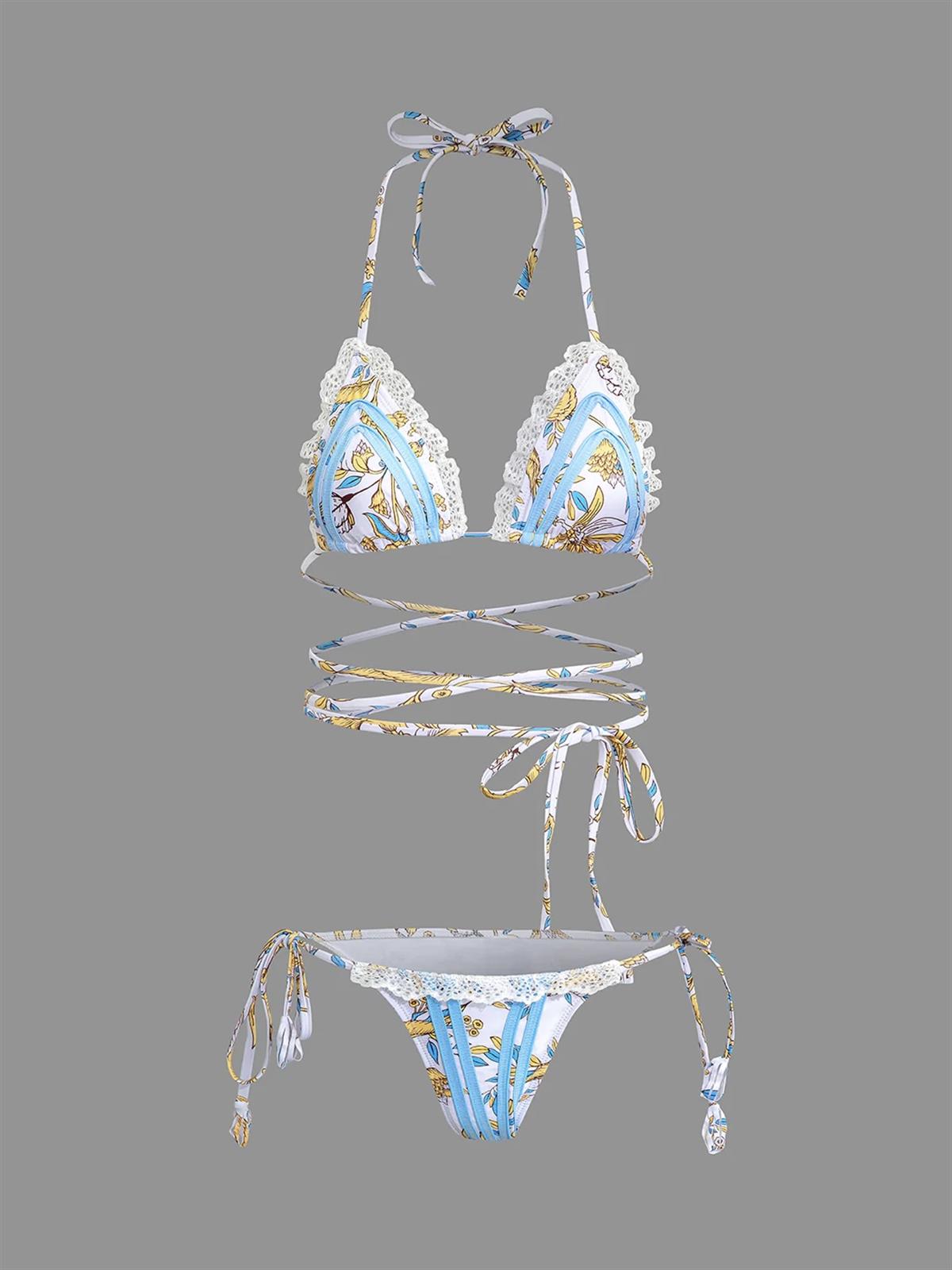 Pure White Bikini Takımı