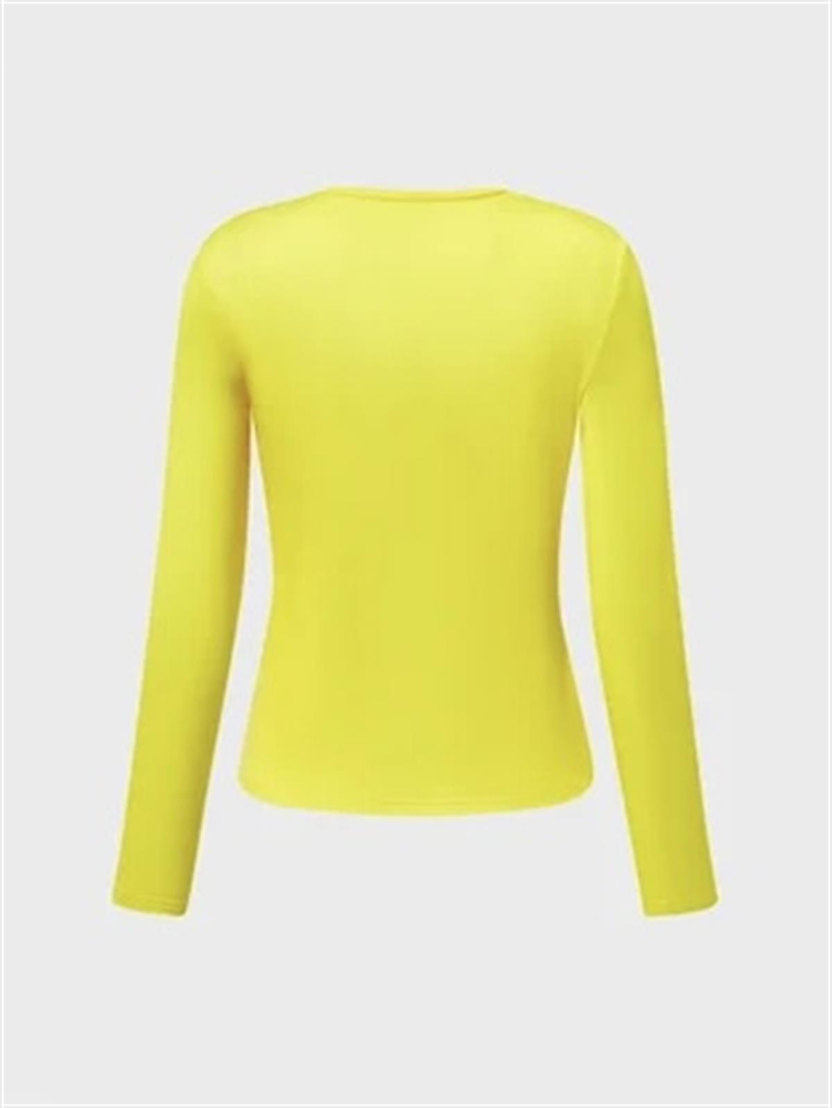 Silhoutte Yellow Unisex Body