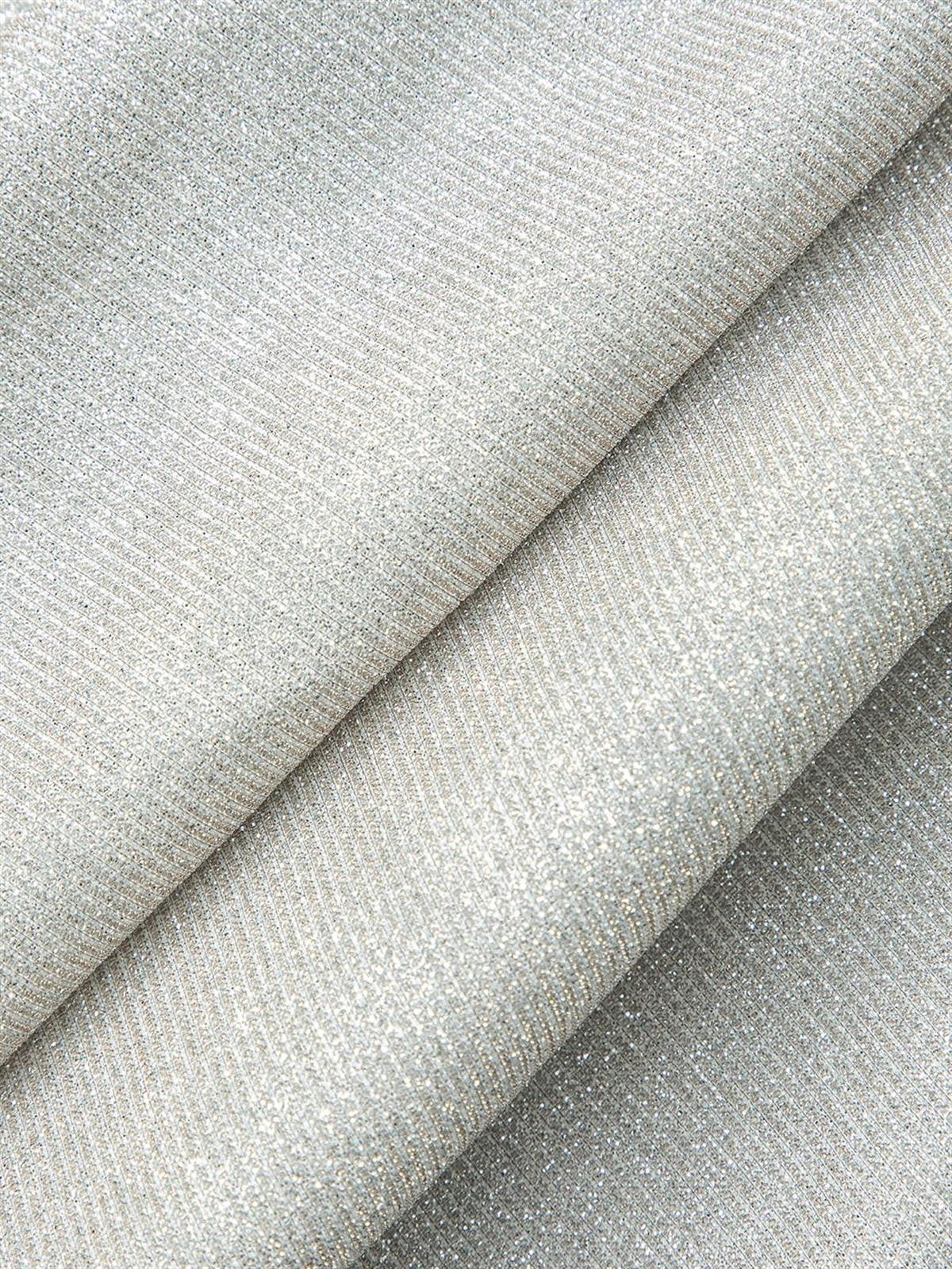 Simli Pileli Mini Elbise