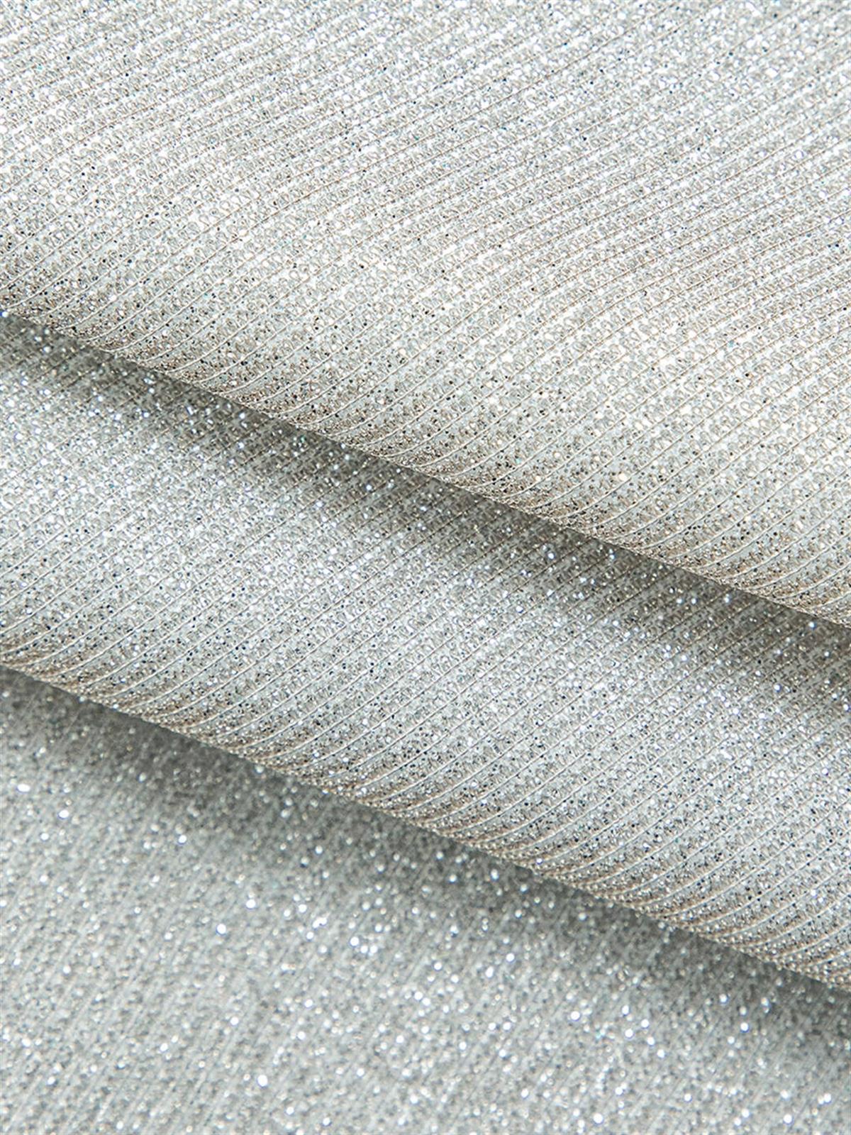 Simli Pileli Mini Elbise