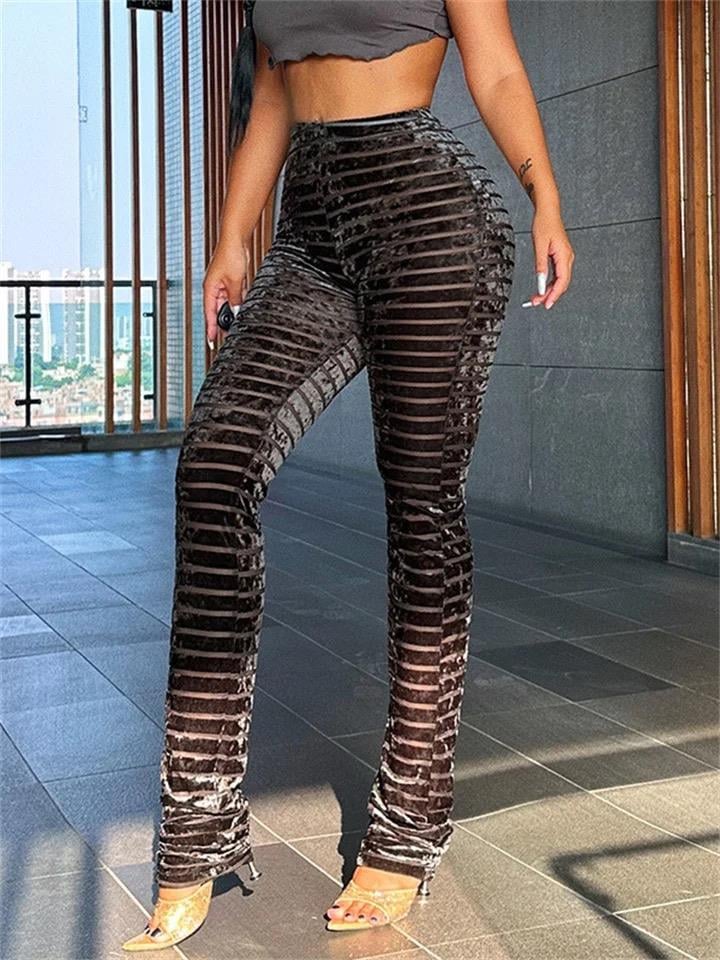 KADİFE ŞERİTLİ PANTOLON