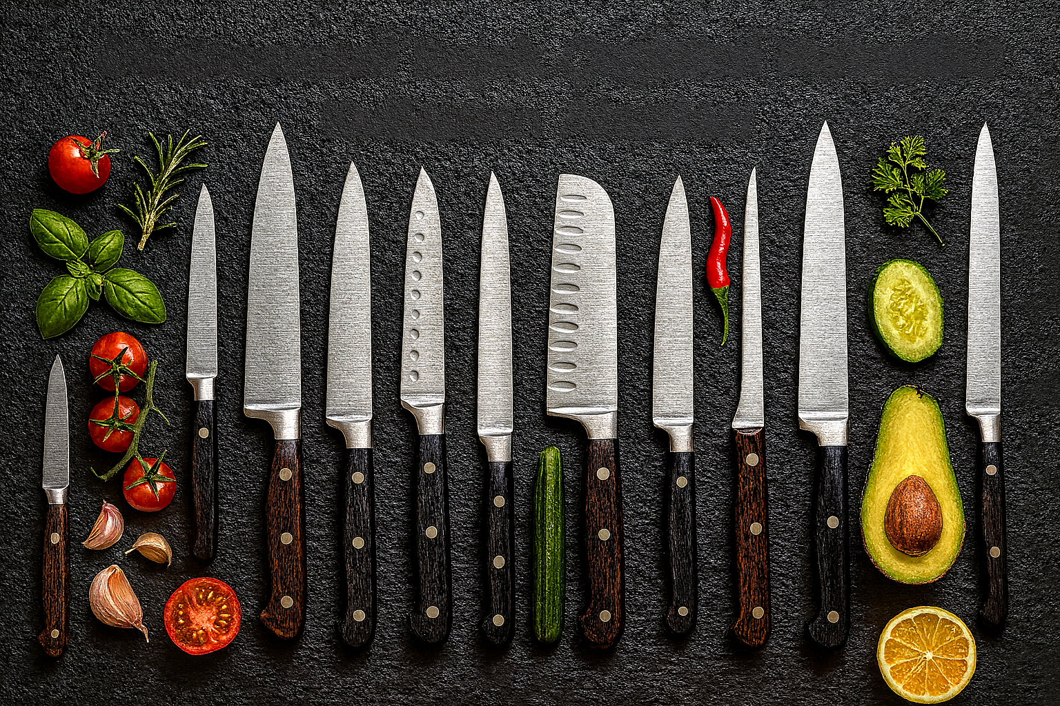Gastronomi Bıçak Çeşitleri Nelerdir? Kullanım Alanları