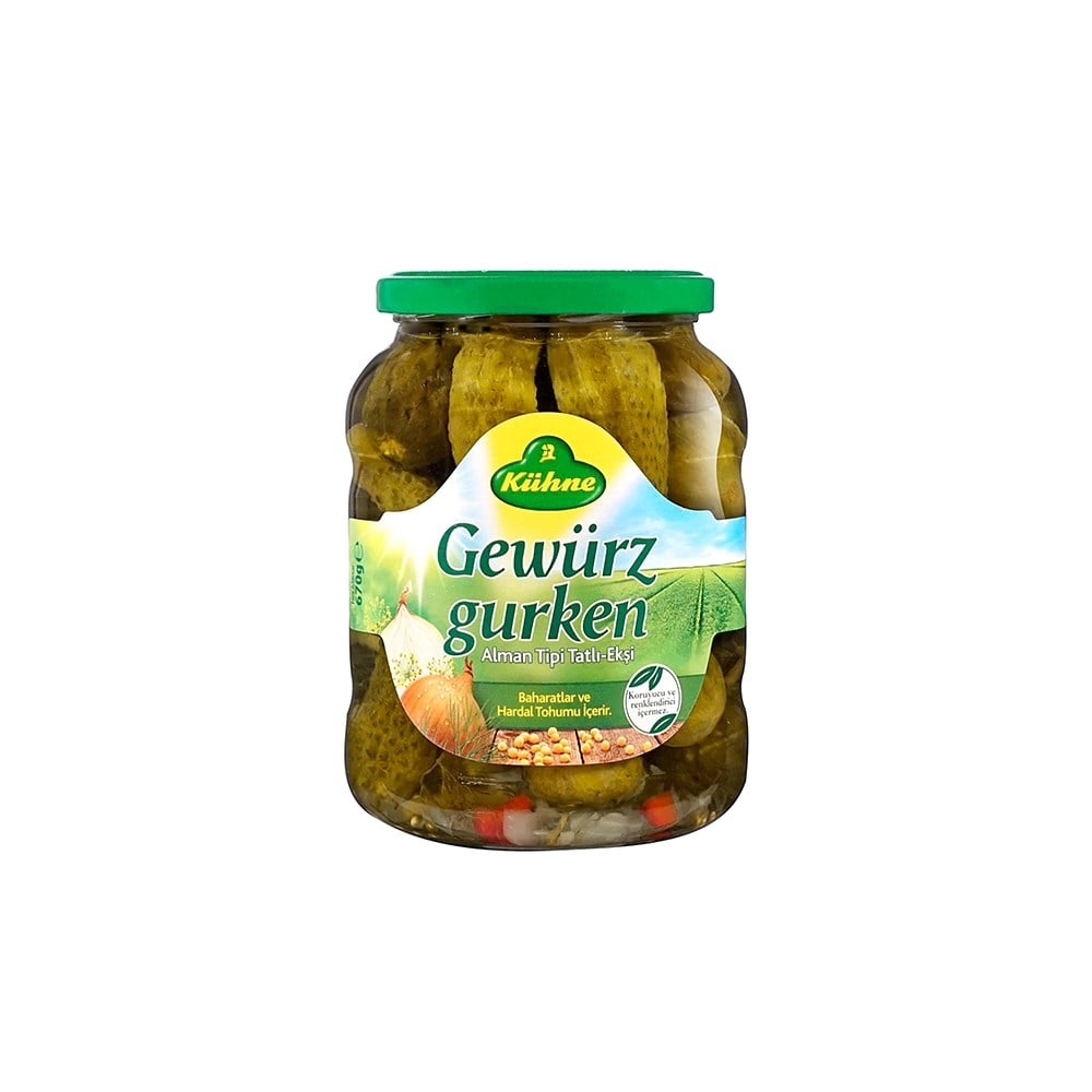 Alman Gewurzgurken Salatalık Turşu 720 ml