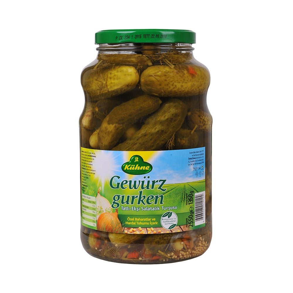 Gewurzgurken Salatalık Turşusu 2650 ml