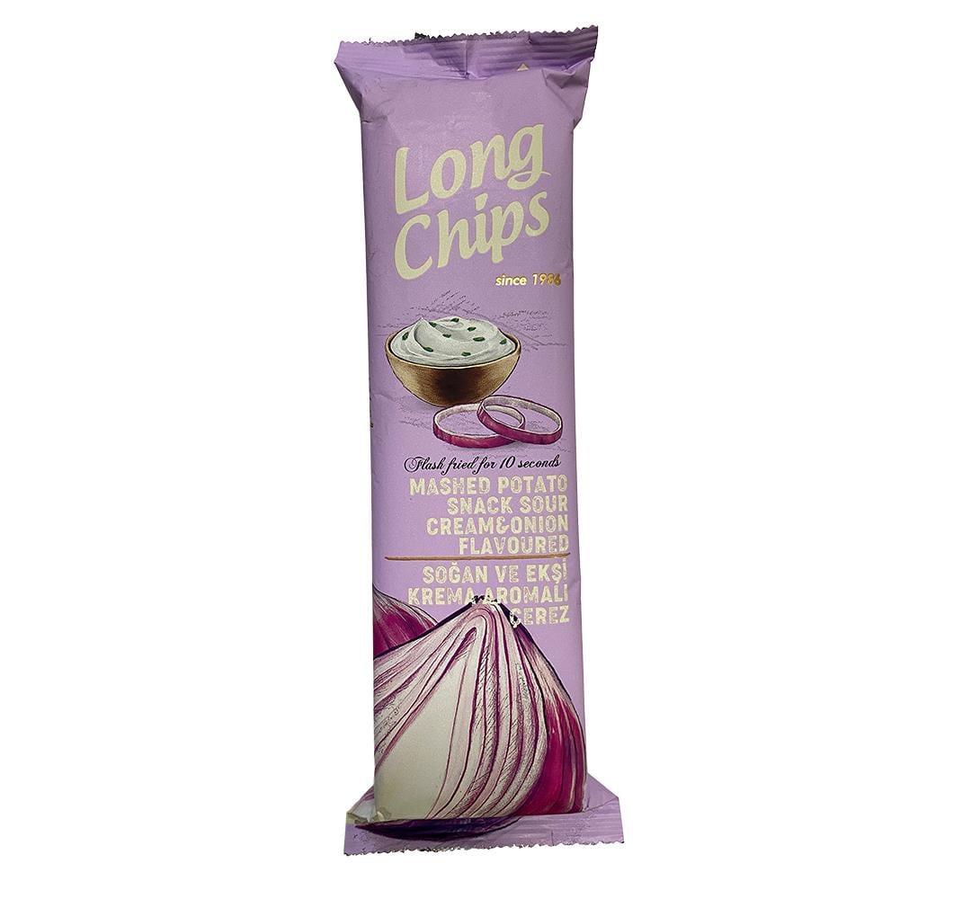 Long Chips Ekşi Kremalı ve Soğanlı Cips 75 gr