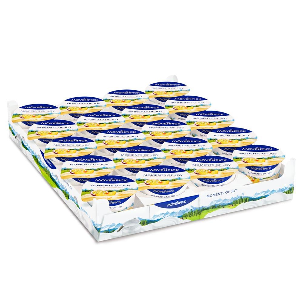 Şeftali&Passion Fruit Yoğurt Mövenpick 100Gr x 20Adet