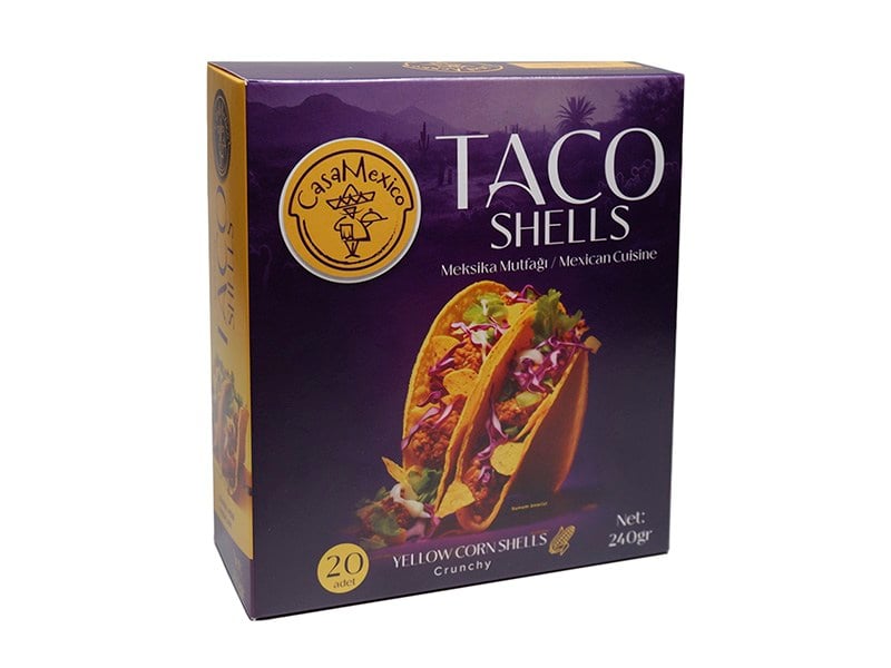 Tako Kabuğu ( Taco Kabuğu ) (20 Adet) 250 gr