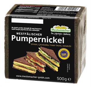 Mestemacher Siyah Çavdarlı Tam Tahıl Ekmeği 500 gr