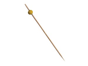 Mini Siyah Toplu Bambu Kürdan (10 cm) 100 adet