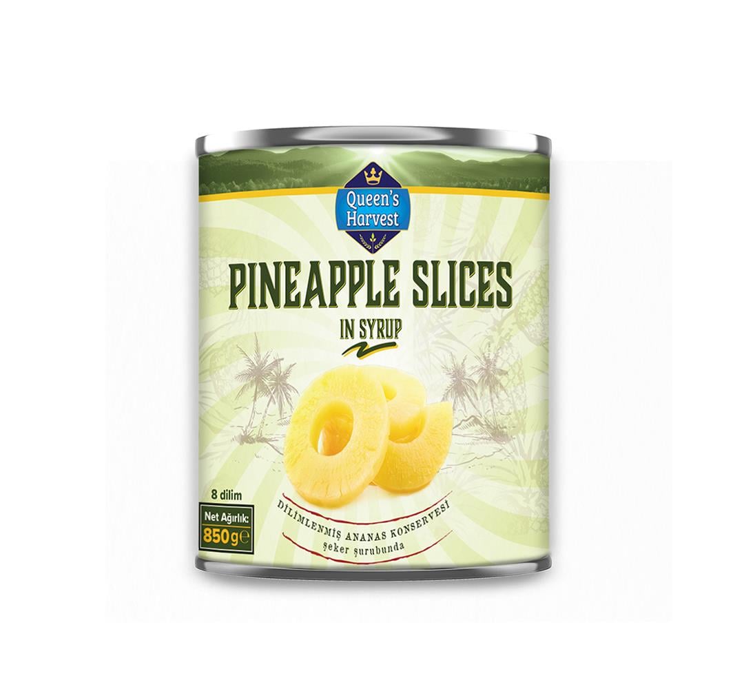 Ananas Dilimleri (8 Dilim) 850 Gr