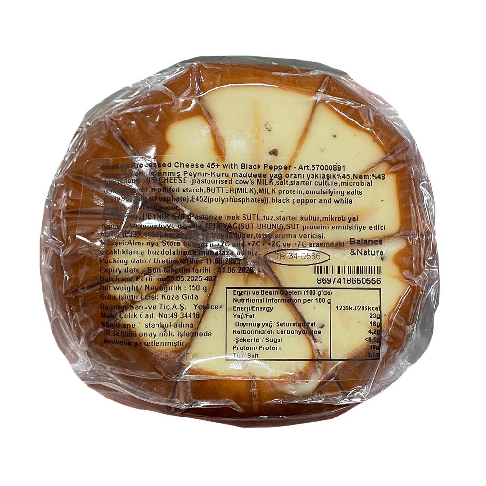 Füme Biberli Dilim 150 Gr