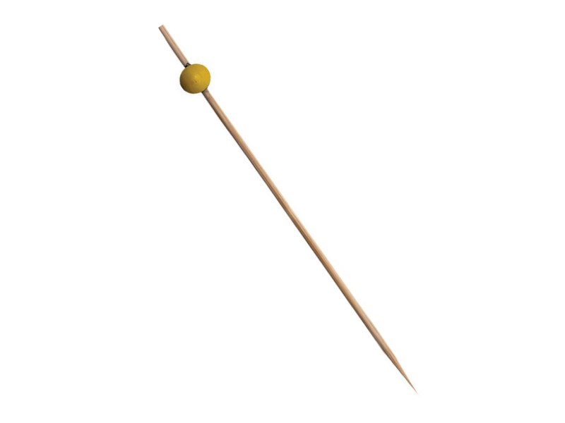 Mini Siyah Toplu Bambu Kürdan (10 cm) 100 adet