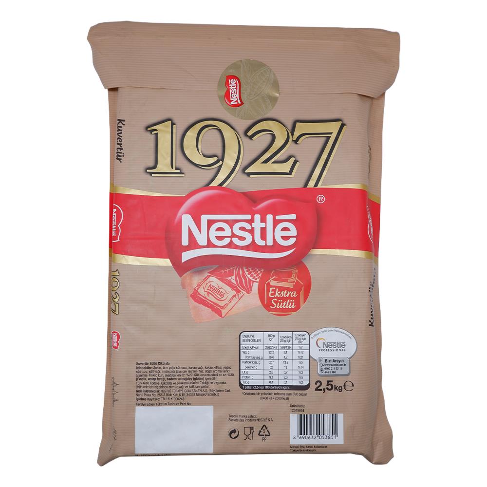 Nestle 1927 Sütlü Kuvertür 2500 gr