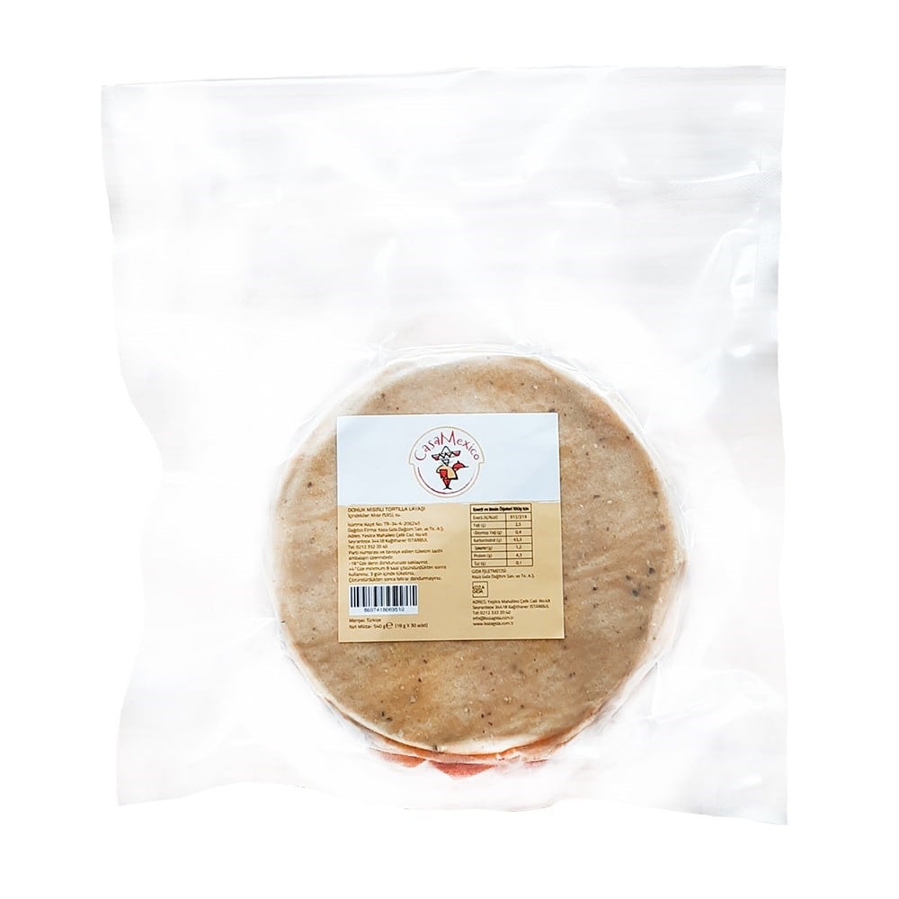 Nm 15Cm Mısırlı Tortilla Ekmeği 30AdX1Pk