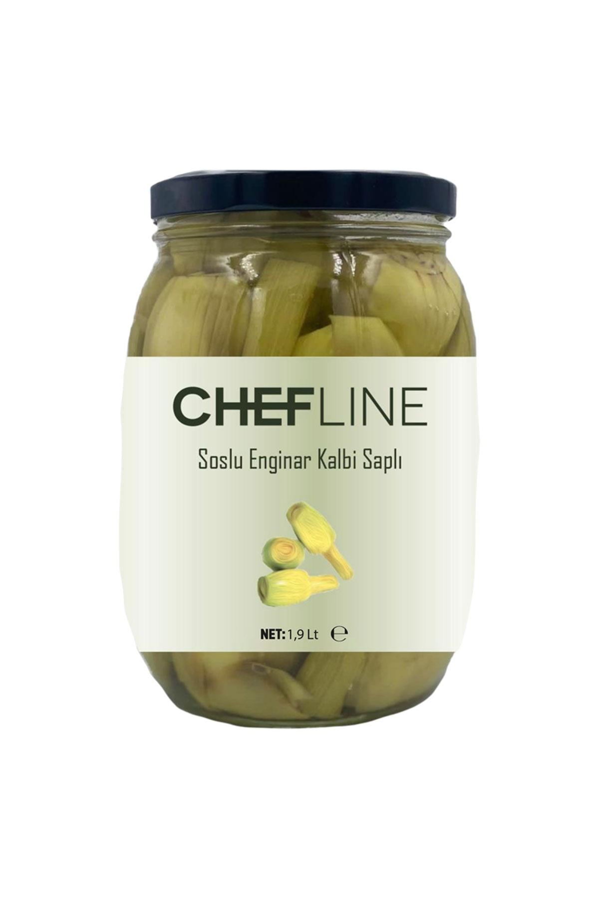 Soslu Saplı Enginar Kalbi 1,9 Lt (18 Ad)