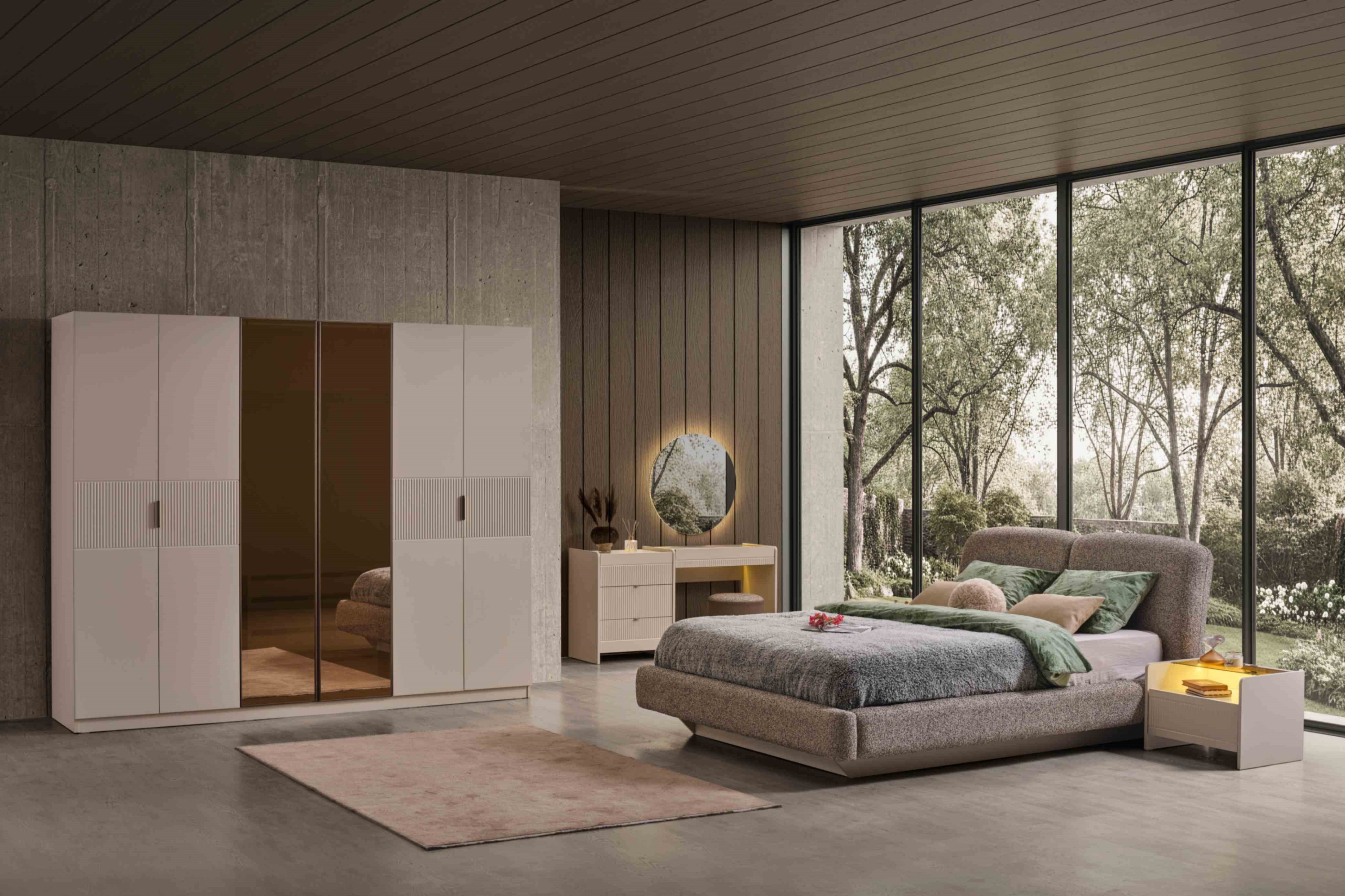 Atelier Yatak Odası Takımı - Mazello Mobilya'da
