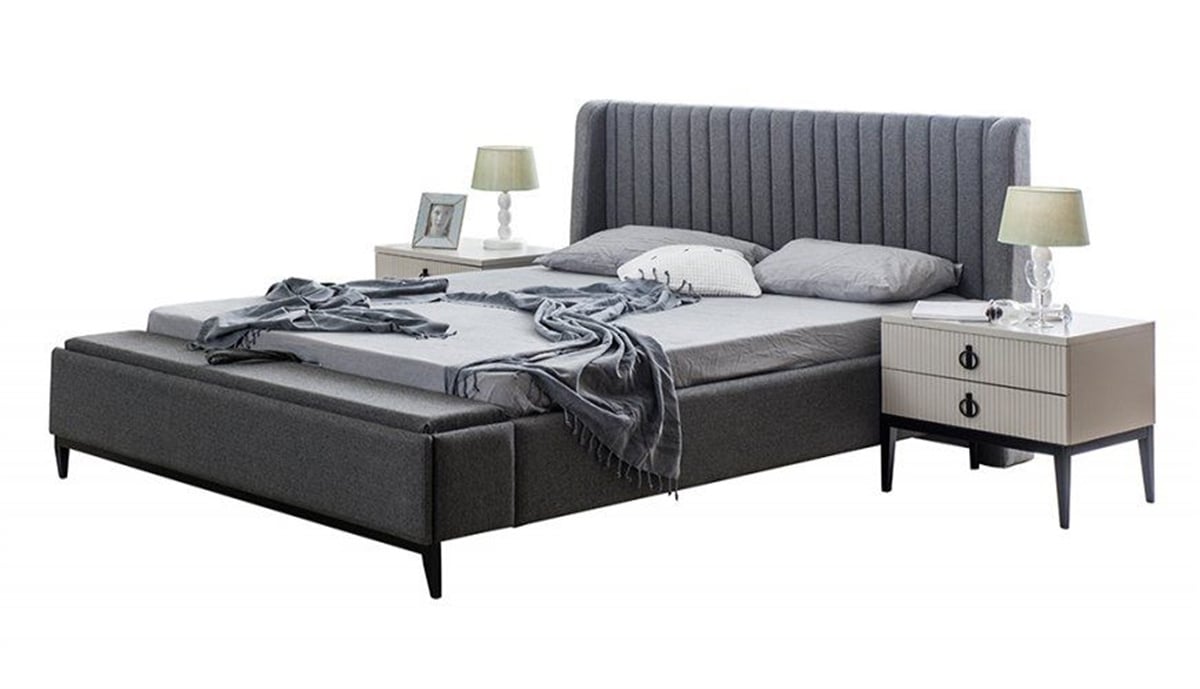 Defne Karyola +Bench (180x200) - Mazello Mobilya'da