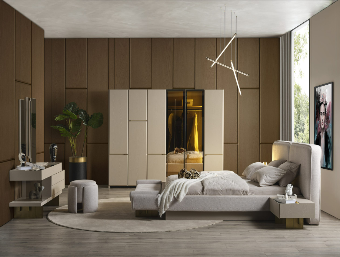 Frida Yatak Odası Takımı - Mazello Mobilya'da