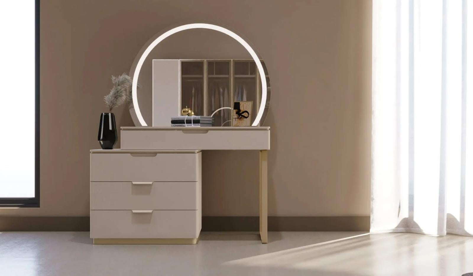 Harmony Şifonyer +Ayna - Mazello Mobilya'da