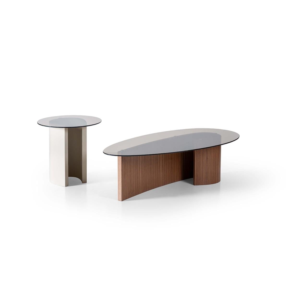 Milano Walnut Orta Sehpa - Mazello Mobilya'da