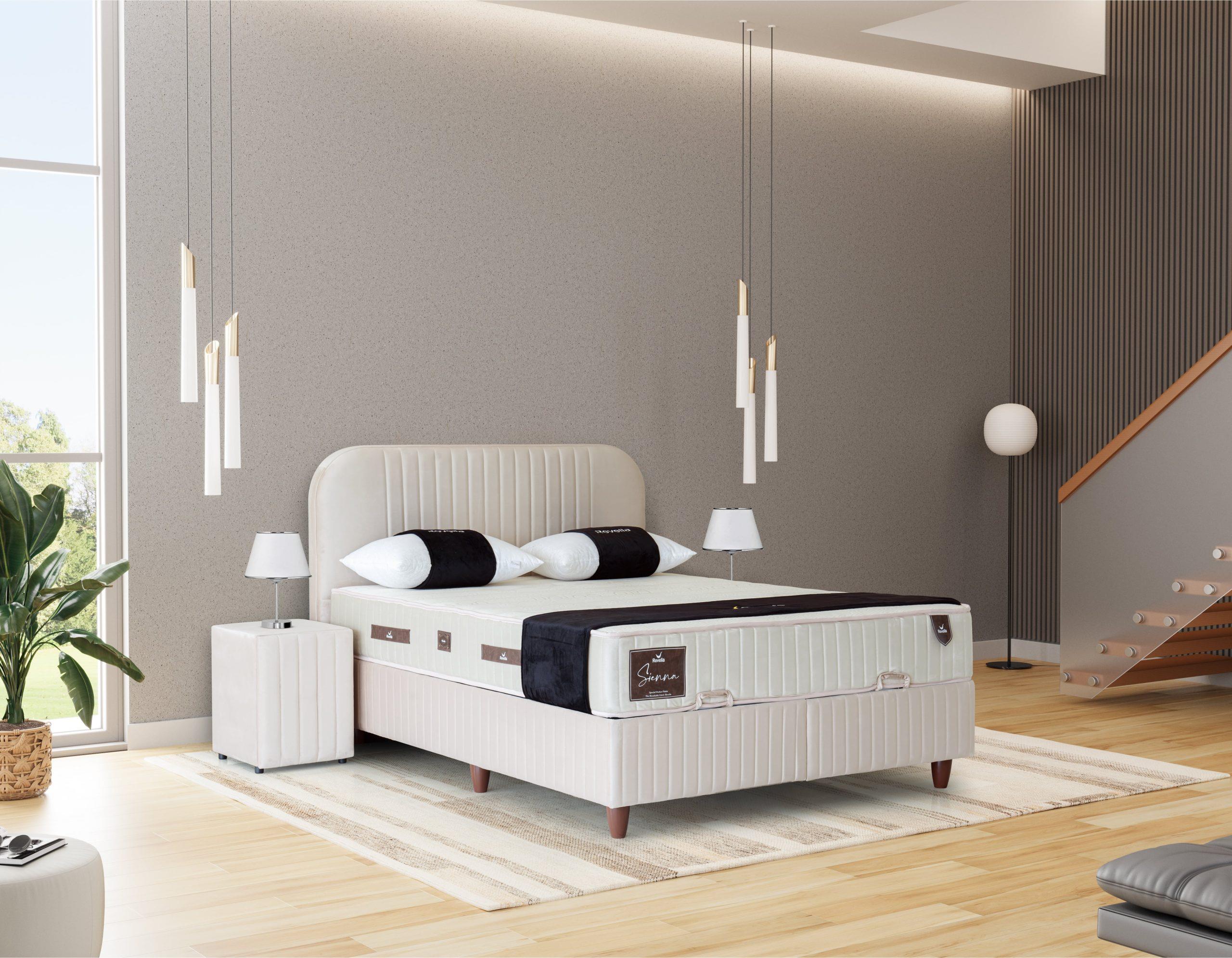 Sienna Line Baza Başlık - Mazello Mobilya'da