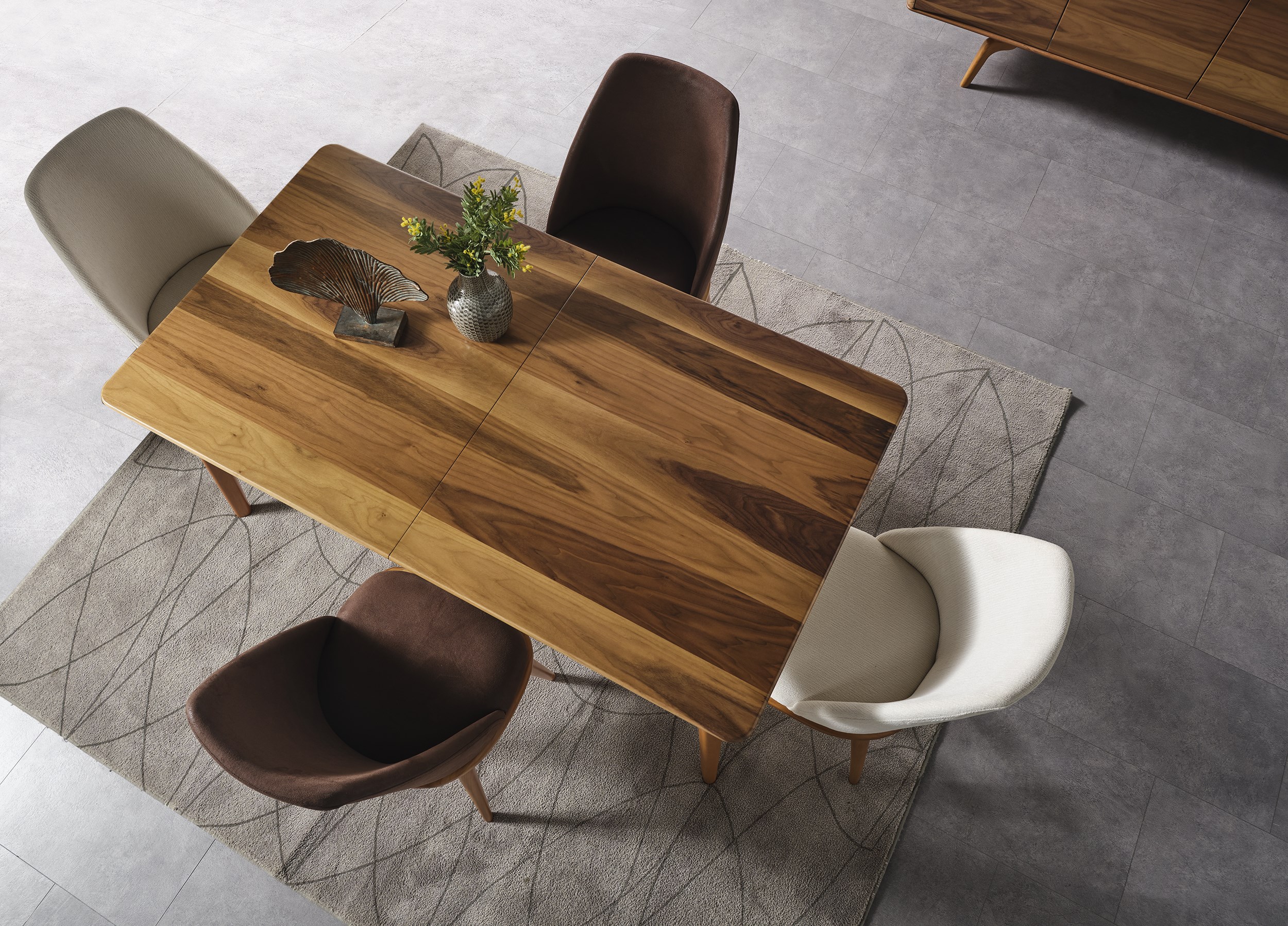 Wooden Plus Yemek Masası - Mazello Mobilya'da