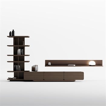 Alto Ceviz TV Ünitesi - Mazello Mobilya'da