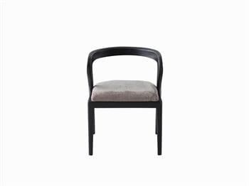 Maybach Siyah Meşe Sandalye - Mazello Mobilya'da