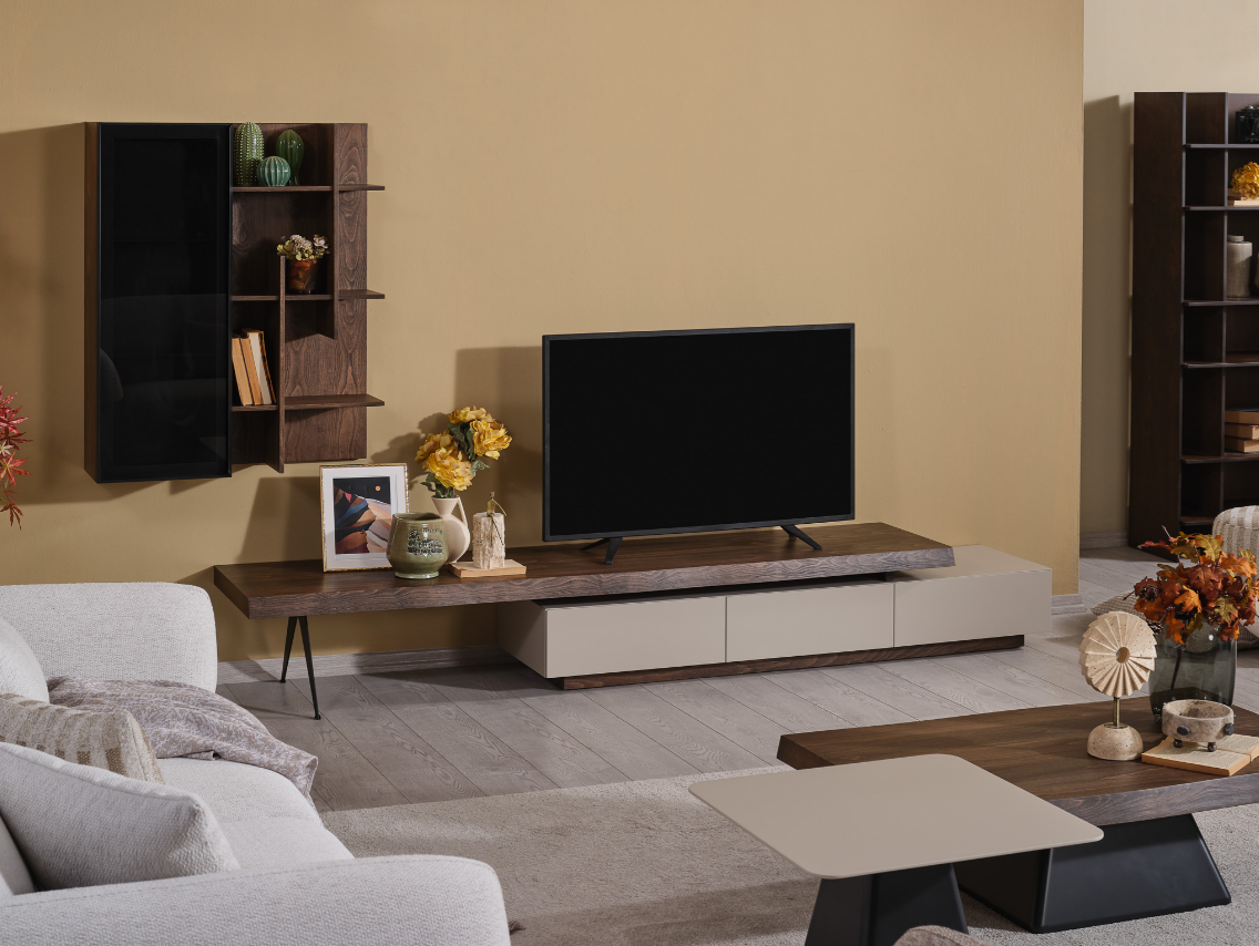 Aktif Plus Tv Ünitesi - Mazello Mobilya'da