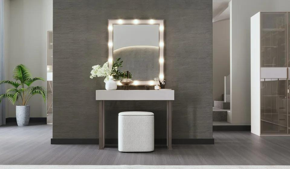 Almira Şifonyer + Ayna - Mazello Mobilya'da