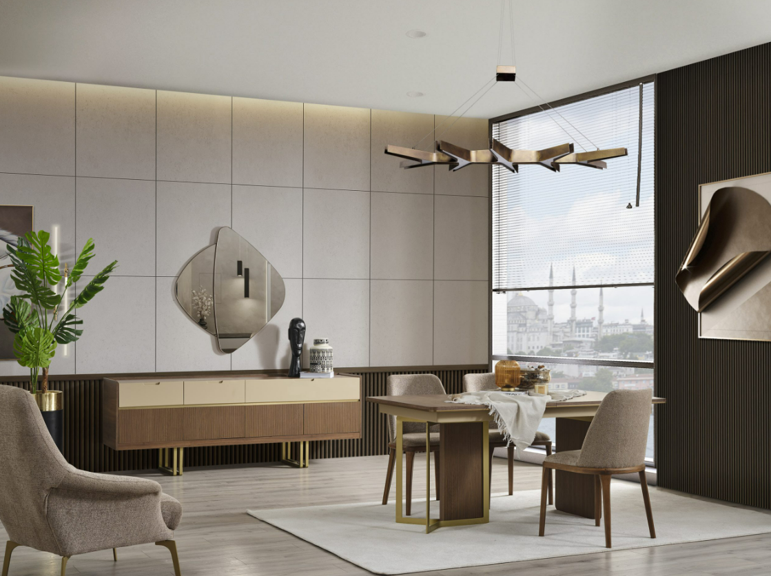 Arcadia Yemek Odası Takımı - Mazello Mobilya'da