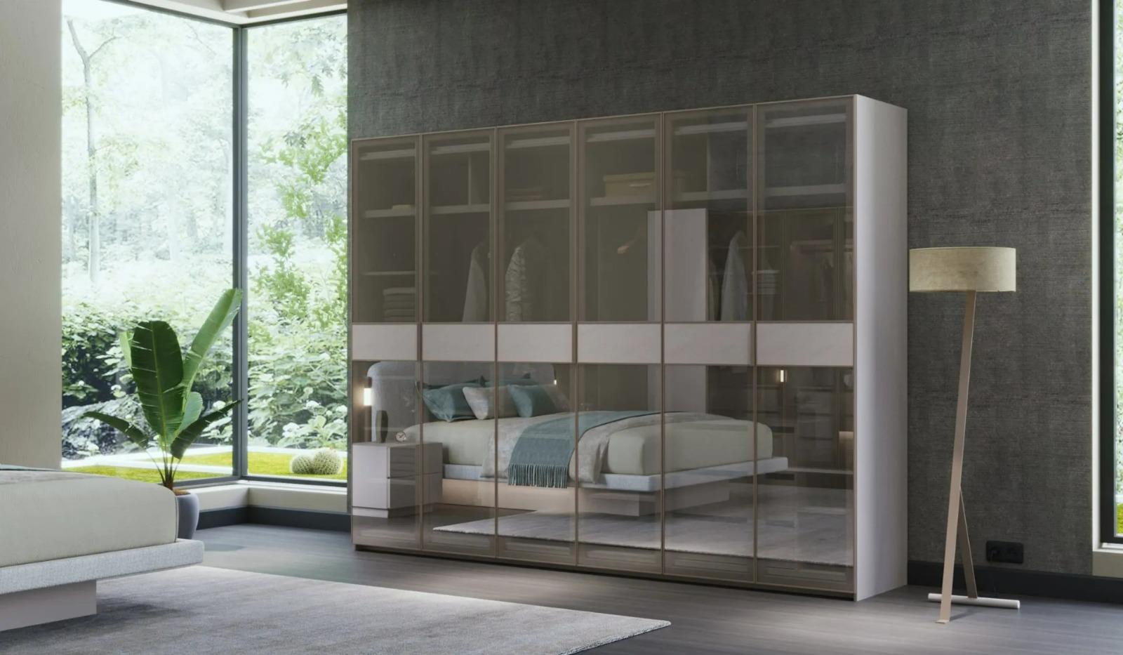 Dante 300 cm Sürgülü Dolap - Mazello Mobilya'da