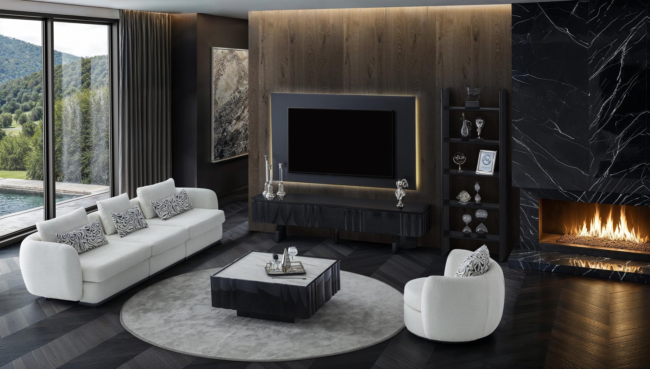 Flow TV Ünitesi - Mazello Mobilya'da