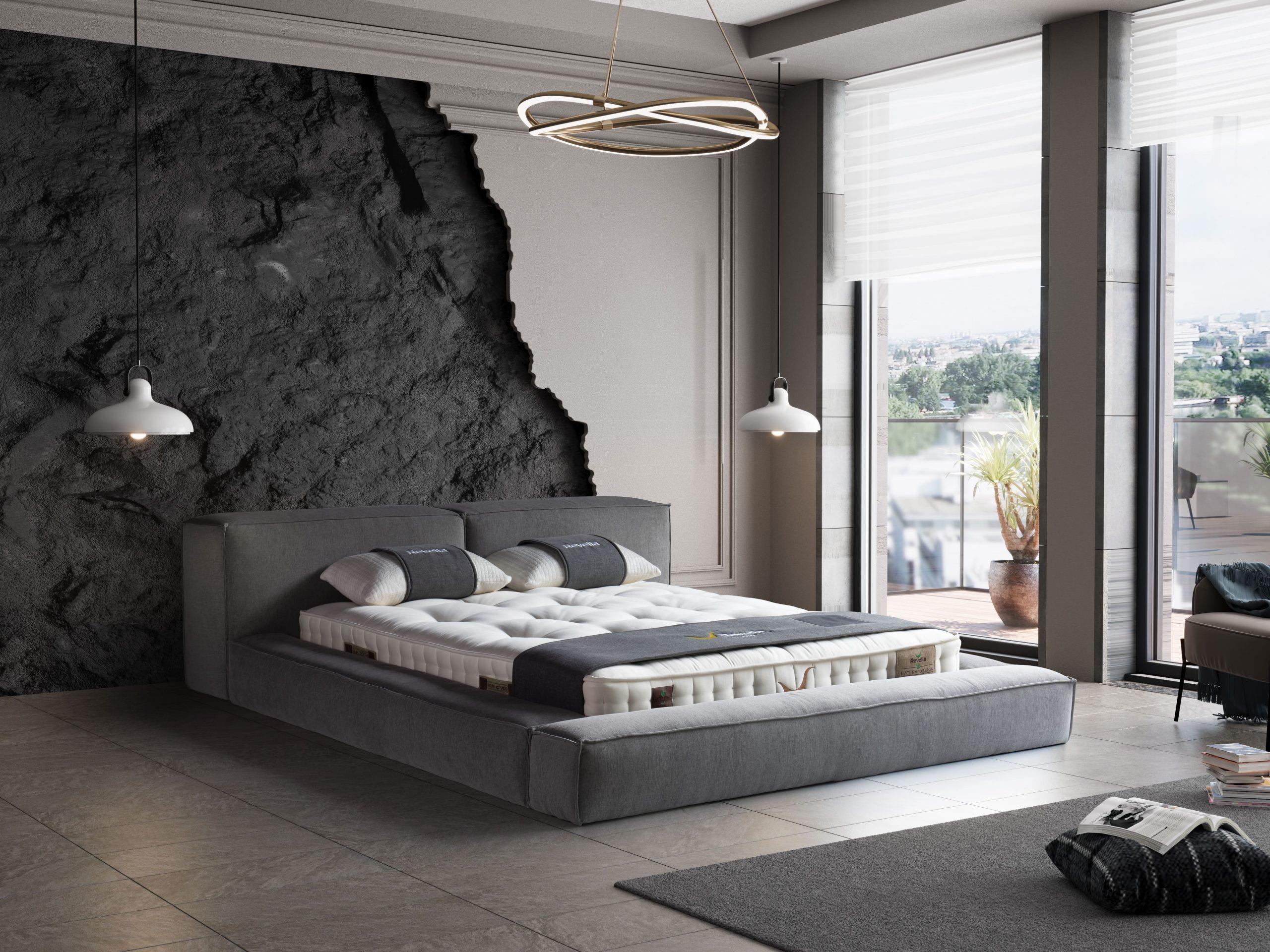Loft Baza Başlık - Mazello Mobilya'da