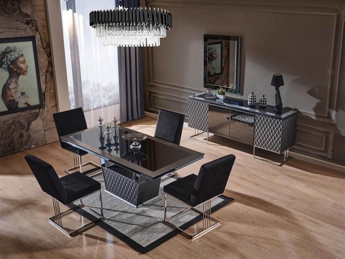 Metallica Luxury Yemek Odası - Mazello Mobilya'da