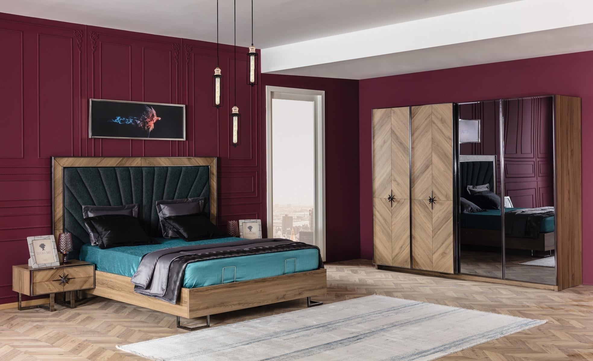 Moda Yatak Odası Takımı - Mazello Mobilya'da