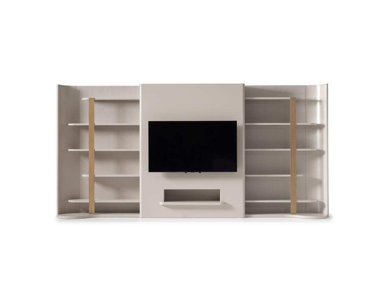 Porto Kitaplık TV Ünitesi - Mazello Mobilya'da