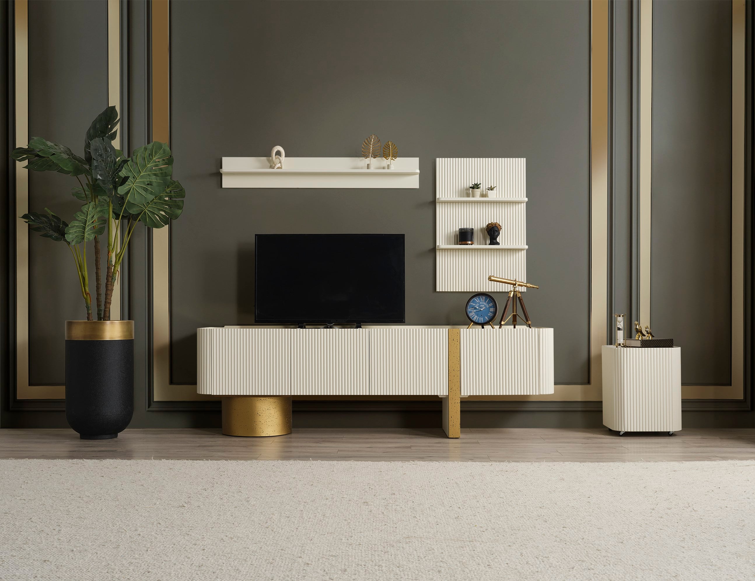 Topkapı Luxury TV Ünitesi - Mazello Mobilya'da