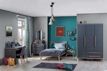 Loft Genç Odası - Mazello Mobilya'da