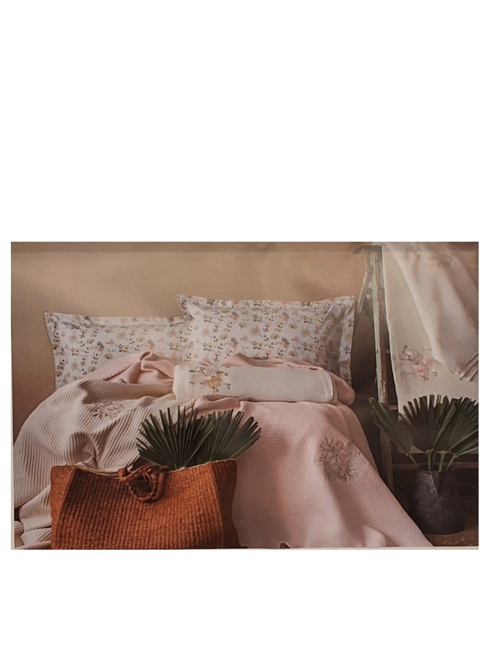 PUPİLLA COLLECTION ÇİFT KİŞİLİK PİKE TAKIMI DOLCE MİNT