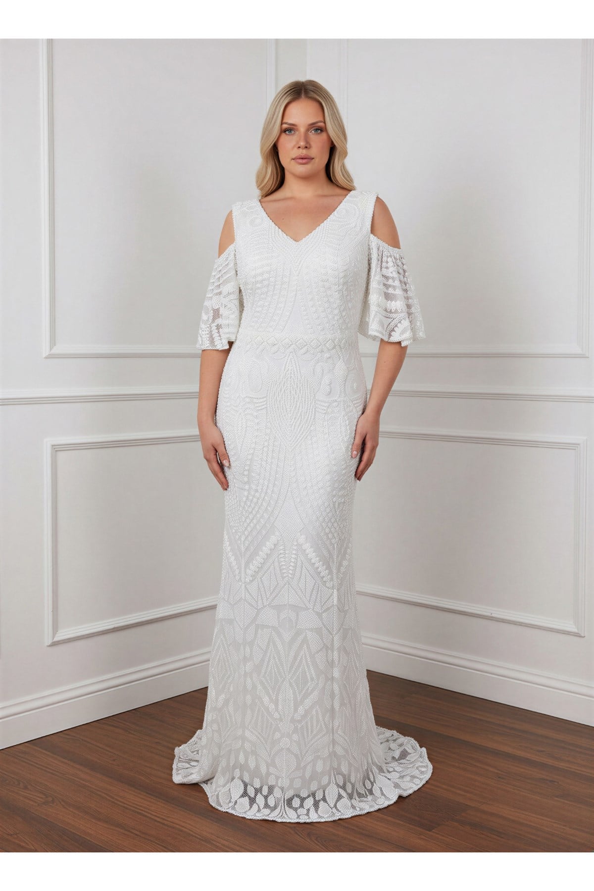 PAYETLİ ABİYE ELBİSE