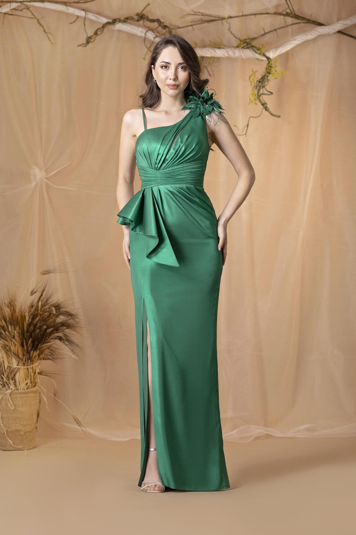 SIVAMA SATEN ELBİSE