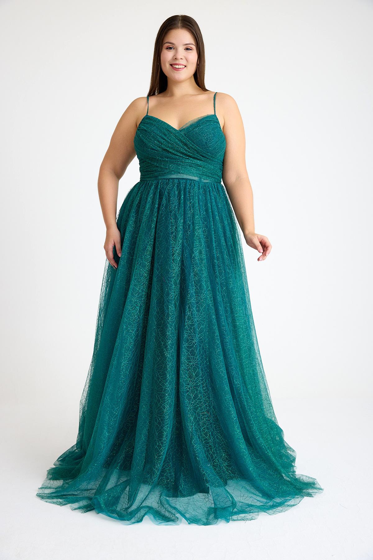 DANTEL TÜL ABİYE ELBİSE