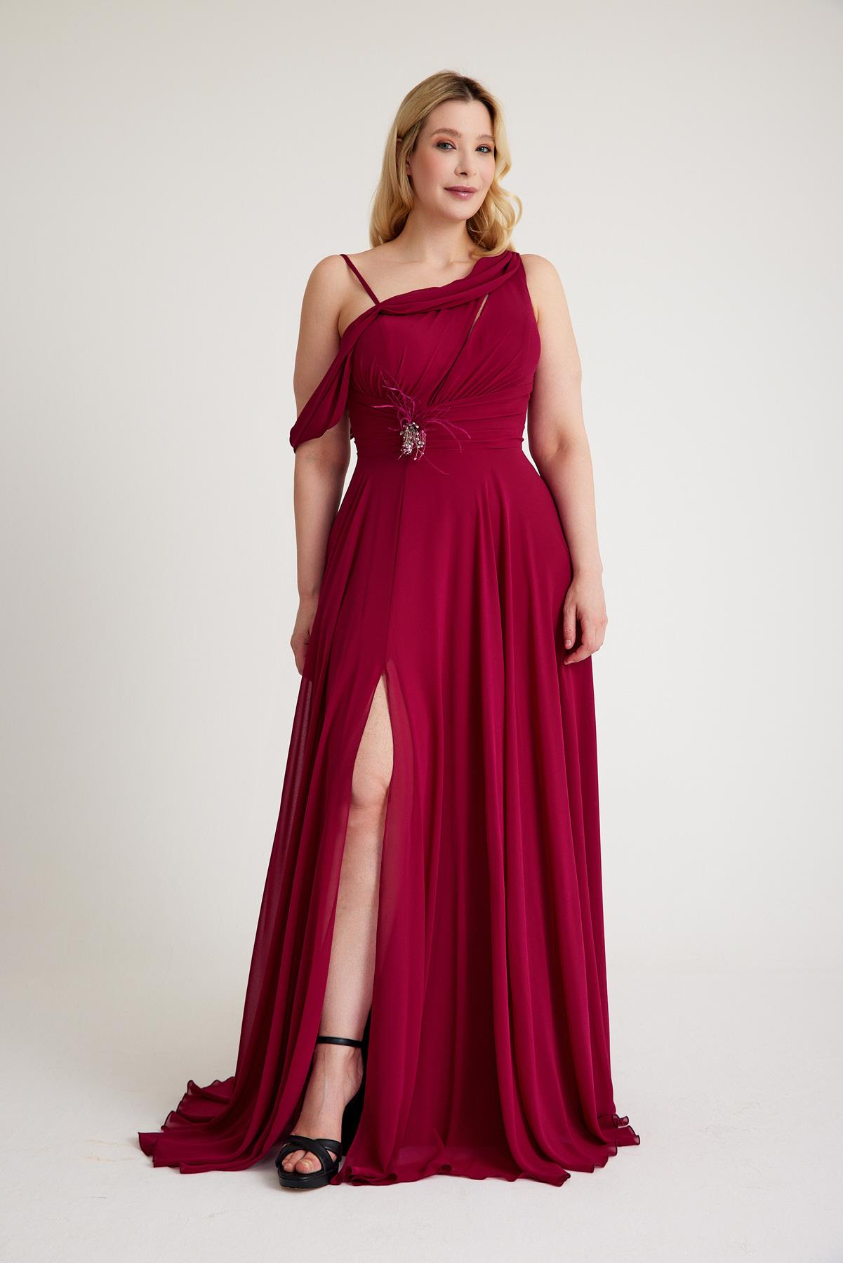 ŞİFON ABİYE ELBİSE