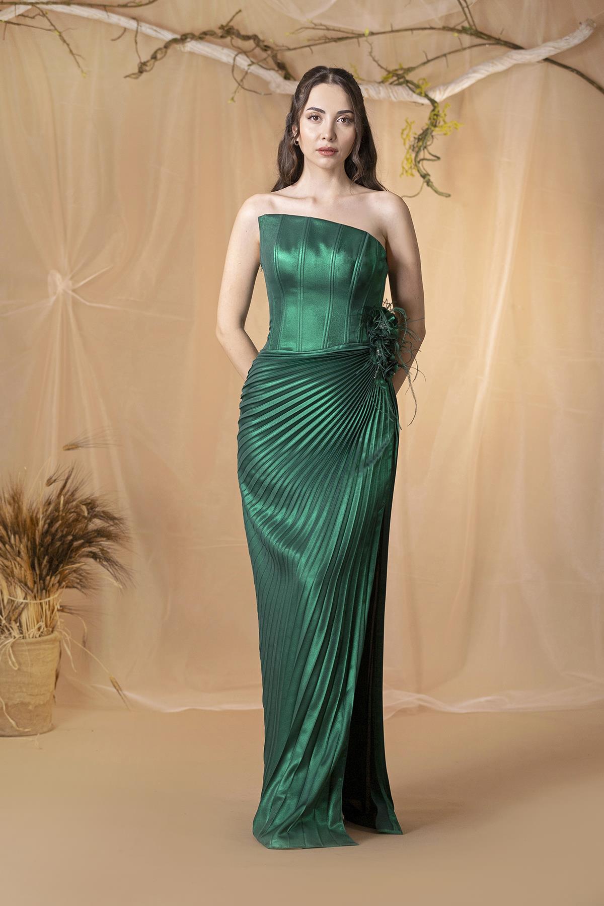 SIVAMA SATEN ELBİSE