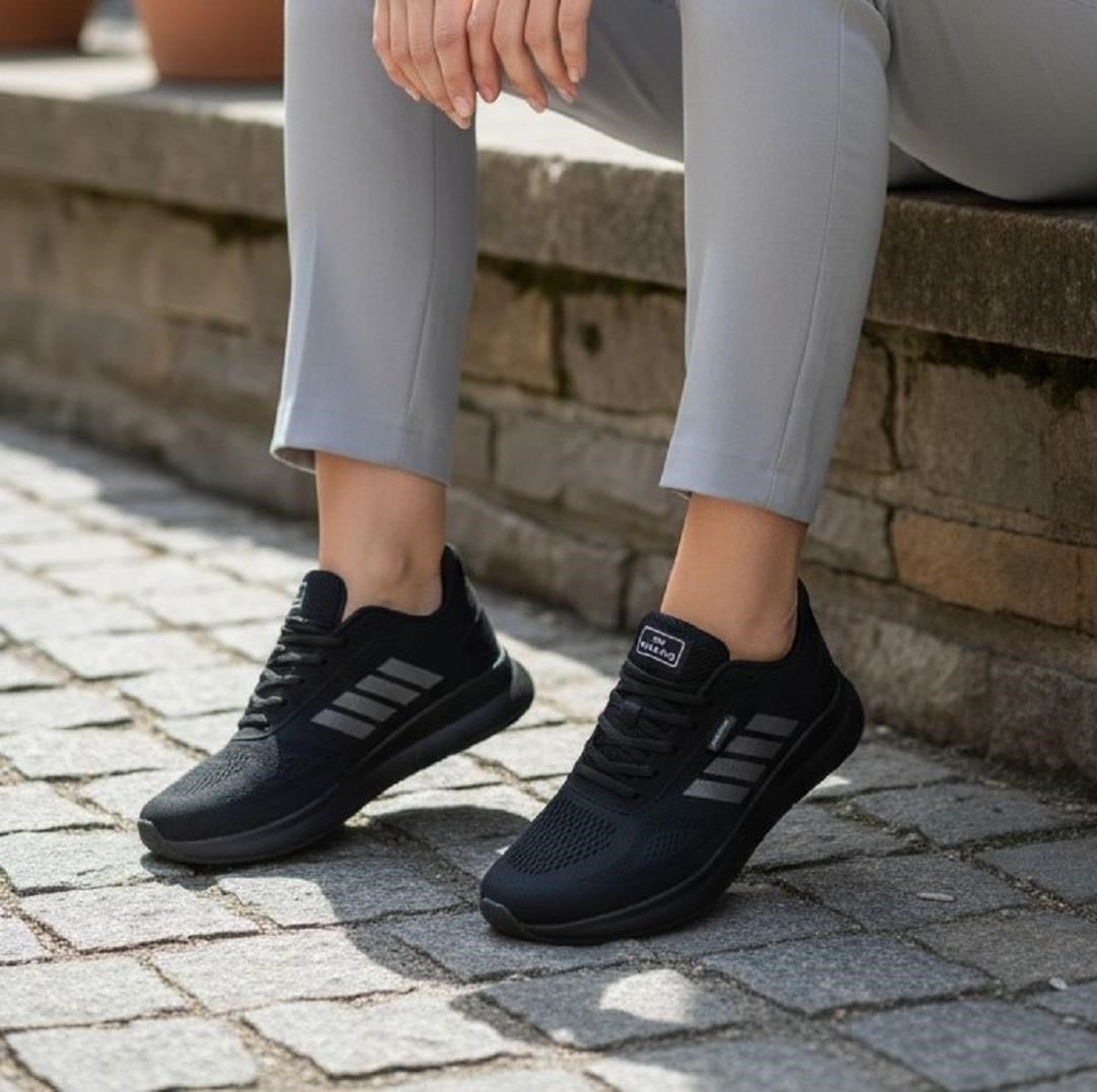 Branca 3990 tx Siyah-Füme Fuspetli Erkek Spor Ayakkabı