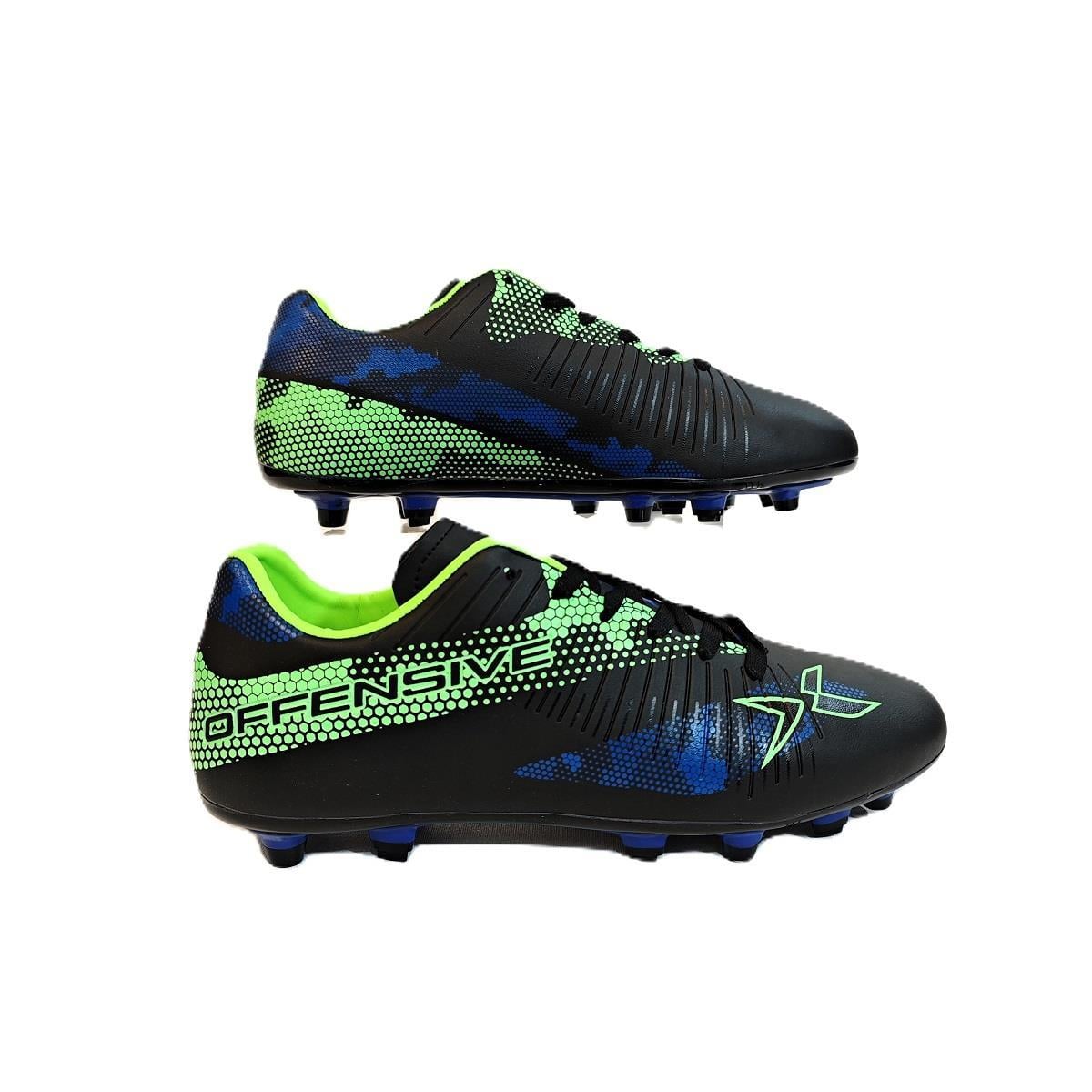 Kinetix Hyde Ag Siyah-Yeşil Krampon Çim Saha Futbol Ayakkabı